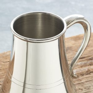 Nautical Tankard with Non-Spill Wide Base to prevent spillages at sea. Personalise with Yacht name, Crew or Skipper. Sailing Prize or Crew Presentation.