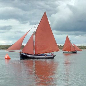 Galway Hooker Tankard Inspiration on Galway Bay - Kinvarra, Co Galway, Ireland. Irish Tankard Gift.